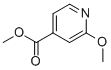 Structure of METHYL 2-METHOXYISONICOTINATE 97%METHYL 2-METHOXYPYRIDINE-4-CARBOXYLATE