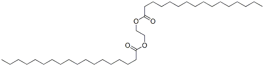 Structure of 2-[(1-oxohexadecyl)oxy]ethyl stearate