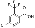 Structure of 6-CHLORO-4-(TRIFLUOROMETHYL)NICOTINICACID