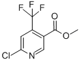 Structure of METHYL 6-CHLORO-4-(TRIFLUOROMETHYL)NICOTINATE