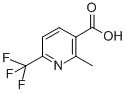 Structure of 2-METHYL-6-(TRIFLUOROMETHYL)NICOTINIC ACID