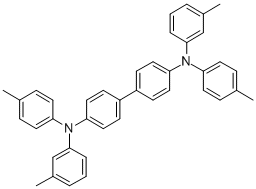Structure of N,N-BIS(3-METHYLPHENYL)-N,N-BIS(4-METHYLPHENYL)-1,1-BIPHENYL-4,4-DIAMINE
