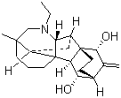 Structure of denudatine