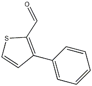 3-Phenyl-2-thiophenecarboxaldehyde结构式