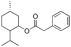 Structure of [1R-(1alpha,2beta,5alpha)]-p-menthyl phenylacetate
