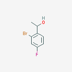 Structure of 1-(2-Bromo-4-fluorophenyl)ethanol