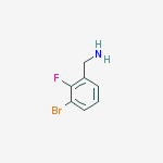 Structure of 3-Bromo-2-fluorobenzylamine