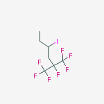 Structure of 4-Iodo-1,1,1,2-tetrafluoro-2-(trifluoromethyl)hexane