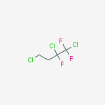 Structure of 1,2,4-Trichloro-1,1,2-trifluorobutane