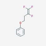(3,4,4-Trifluoro-3-butenyloxy)benzene结构式