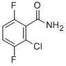 Structure of 2-CHLORO-3,6-DIFLUOROBENZAMIDE