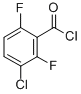 Structure of 3-CHLORO-2,6-DIFLUOROBENZOYL CHLORIDE