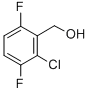 Structure of 2-CHLORO-3,6-DIFLUOROBENZYL ALCOHOL