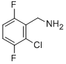 Structure of 2-CHLORO-3,6-DIFLUOROBENZYLAMINE