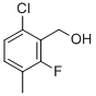 Structure of 6-CHLORO-2-FLUORO-3-METHYLBENZYL ALCOHOL