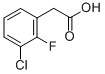 Structure of 3-CHLORO-2-FLUOROPHENYLACETIC ACID
