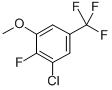 Structure of 3-CHLORO-2-FLUORO-5-(TRIFLUOROMETHYL)ANISOLE