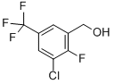 Structure of [3-Chloro-2-fluoro-5-(trifluoromethyl)phenyl]methanol, 3-Chloro-4-fluoro-5-(hydroxymethyl)benzotrifluoride