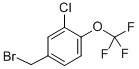 Structure of 3-CHLORO-4-(TRIFLUOROMETHOXY)BENZYL BROMIDE