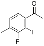 2,3-二氟-4-甲基苯乙酮结构式