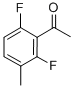 2,6-二氟-3-甲基苯乙酮结构式