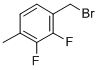 Structure of 2,3-DIFLUORO-4-METHYLBENZYL BROMIDE
