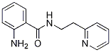Chemical structure of 2-AMINO-N-[2-(2-PYRIDINYL)ETHYL]BENZAMIDE