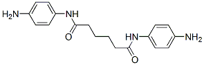 Structure of N,N-bis(4-aminophenyl)adipamide