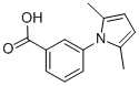 Structure of 3-(2,5-dimethyl-1H-pyrrol-1-yl)benzoic acid