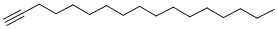 Structure of 1-HEPTADECYNE