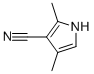 Structure of 1H-PYRROLE-3-CARBONITRILE,2,4-DIMETHYL-