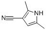 Structure of 1H-Pyrrole-3-carbonitrile,2,5-dimethyl-