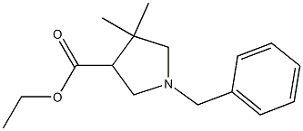 Structure of Ethyl 1-benzyl-4,4-diMethylpyrrolidine-3-carboxylate