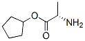 Structure of L-Alanine, cyclopentylester