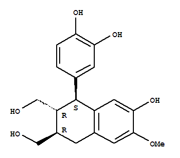 Structure of ISOTAXIRESINOL