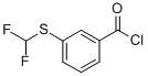 Structure of 3-(DIFLUOROMETHYLTHIO)BENZOYL CHLORIDE