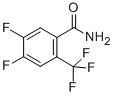 Structure of 4,5-DIFLUORO-2-(TRIFLUOROMETHYL)BENZAMIDE