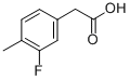Structure of 3-Fluoro-4-methylphenylacetic acid