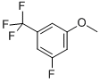 Chemical structure of 3-FLUORO-5-(TRIFLUOROMETHYL)ANISOLE