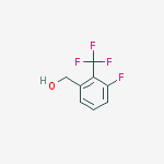 Structure of [3-fluoro-2-(trifluoromethyl)phenyl]methanol