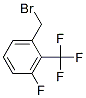 Structure of 3-FLUORO-2-(TRIFLUOROMETHYL)BENZYL BROMIDE