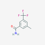 Structure of 3-Methyl-5-(trifluoromethyl)benzamide