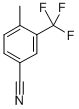 Structure of 3-trifluoromethyl-4-methylbenzonitrile