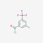 Structure of 3-Methyl-5-(trifluoromethyl)benzoyl chloride