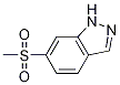 Structure of 1H-Indazole,6-(Methylsulfonyl)-