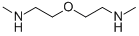 Structure of 1,5-BIS(METHYLAMINO)-3-OXAPENTANE, 98