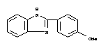 Structure of 2-(4-METHOXYPHENYL)-1H-BENZIMIDAZOLE