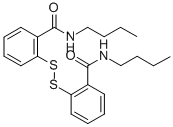 Structure of 2,2-dithiobis[N-butylbenzamide]