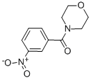 Structure of MORPHOLINO(3-NITROPHENYL)METHANONE