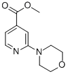 Structure of 2-(4-MORPHOLINYL)-PYRIDINE-4-CARBOXYLIC ACID METHYL ESTER